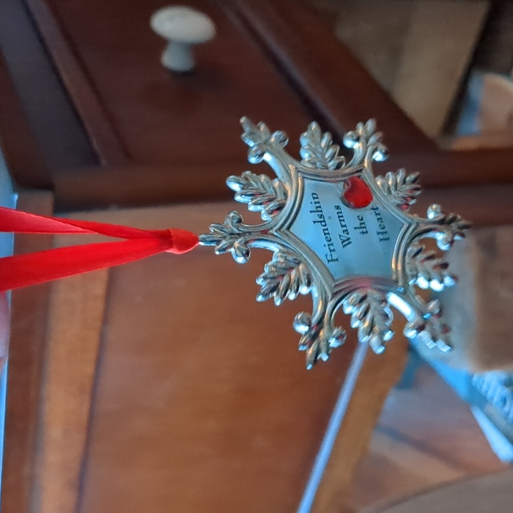❤️ Lenox Sterling Snowflake Ornament
